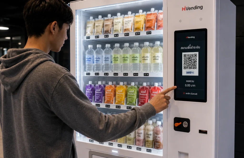 กดตู้ Vending Machine